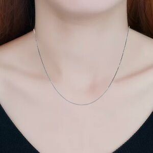 Giani Bernini Sterling Silver 18 inch Square Snake Chain NWT